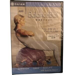 Gaiam Abs Balance Ball (DVD)